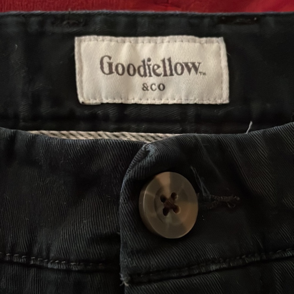 Black Goodfellow chino pants
